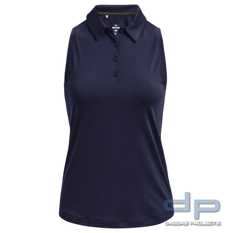 Under Armour® Damen Poloshirt ärmellos - Playoff, fitted