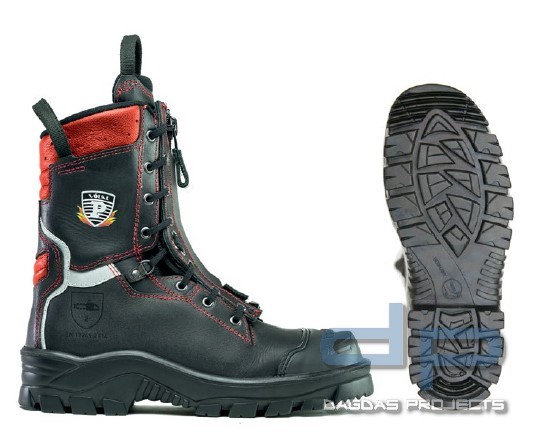Primus 22 CS Schnittschutzstiefel (Schnittschutz Klasse 2) EN ISO 15090:2012 F2A AN CI HI3 SRC EN IS