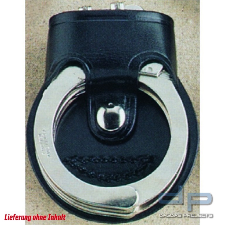 Handschellenhalter - aus Leder