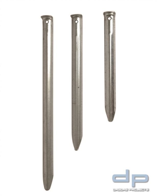 ZELTHERING STAHL 30CM VPE 10
