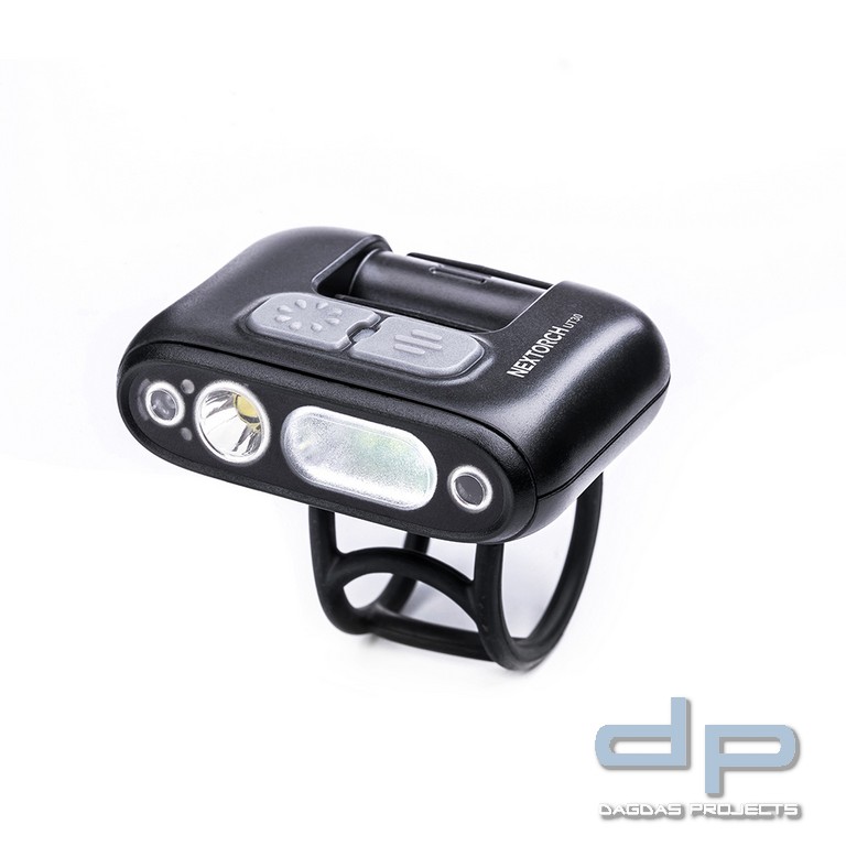 NEXTORCH LED-KOPFLAMPE UT30 MIT GESTENSTEUERUNG MULTIFUNKTIONS-SET