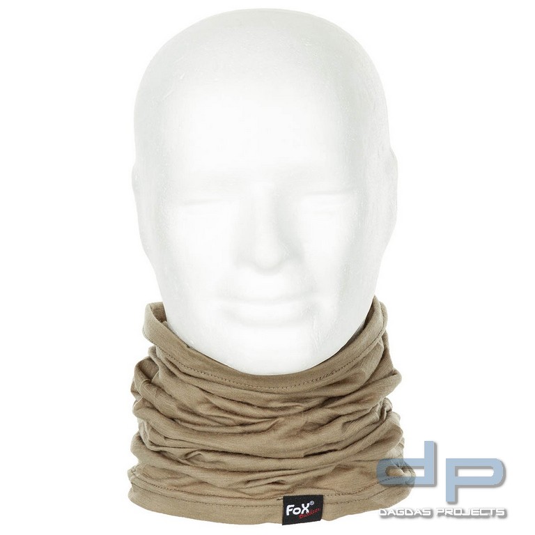 Rundschal, "Merino Lite", coyote tan
