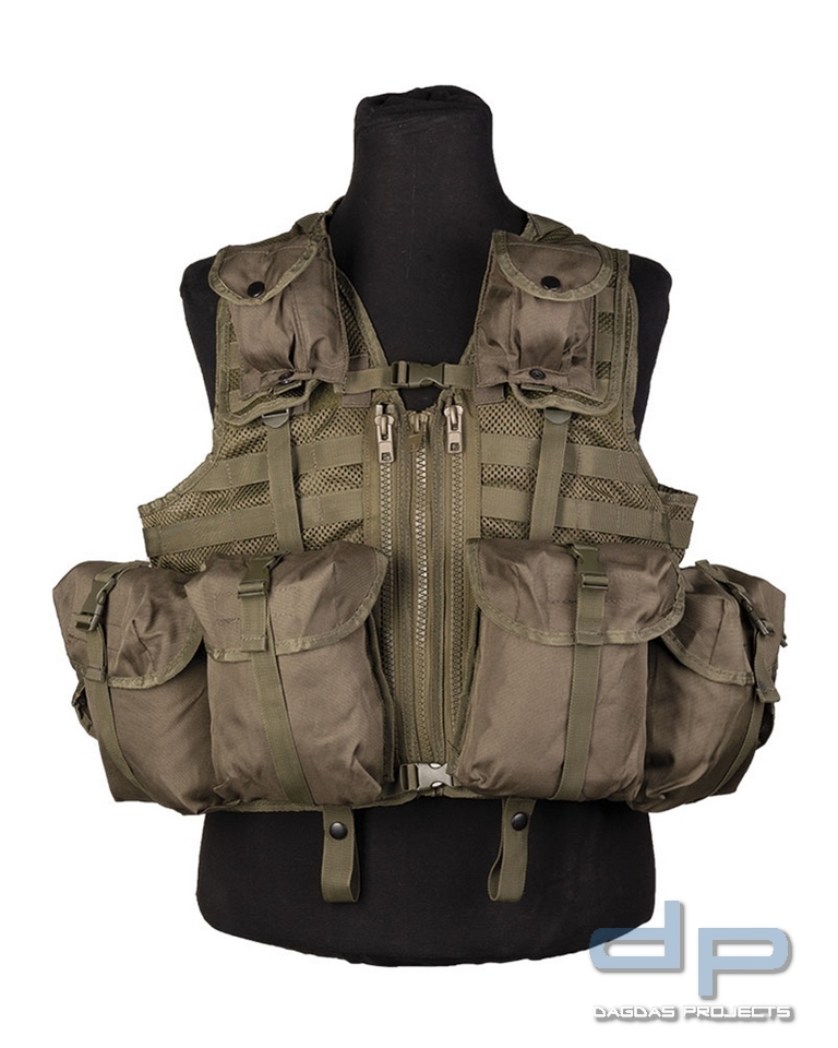 Tactical Weste Modular System Oliv VPE 2