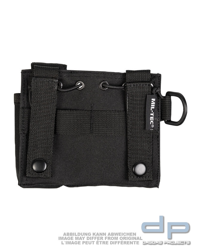 MOLLE ADMIN POUCH SCHWARZ 5er Pack