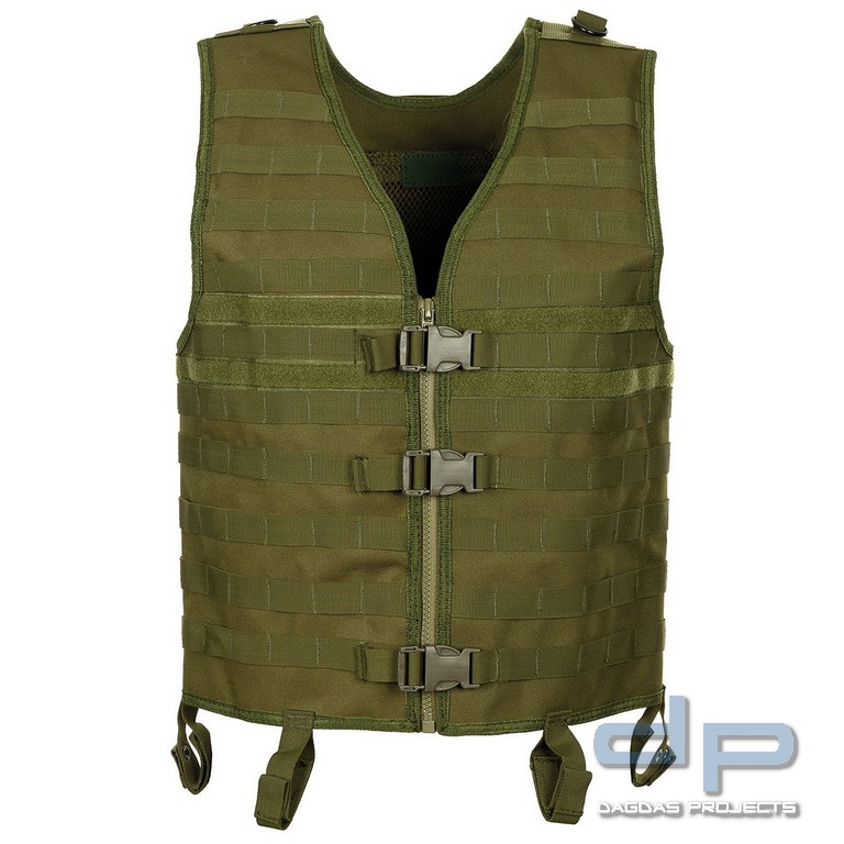 Weste, "MOLLE Light", oliv