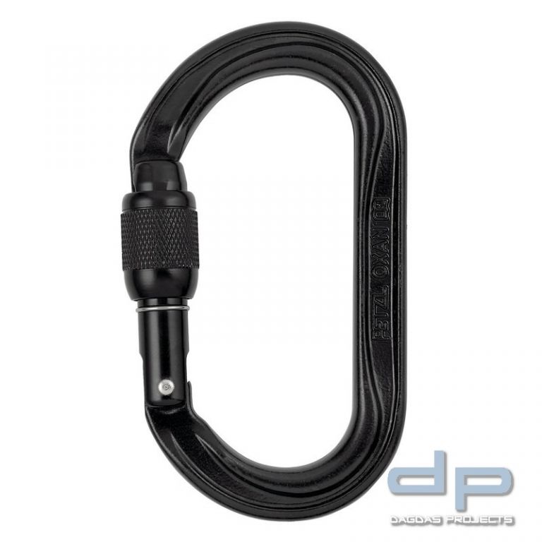 Petzl® Karabiner "OXAN", Screw Lock, oval, symmetrisch