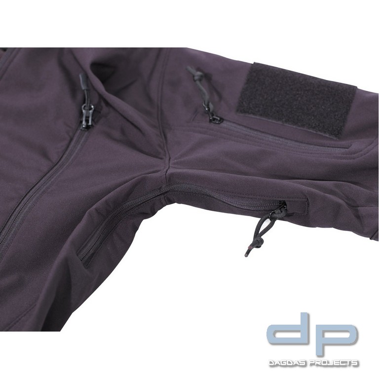 Soft Shell Jacke, "Scorpion", schwarz