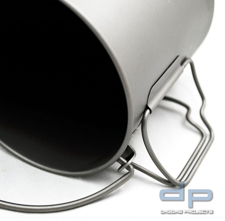 Toaks Titanium Pot 750 ml mit Deckel und Henkel