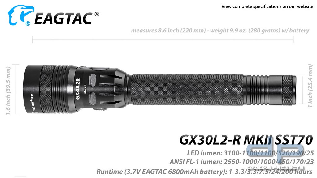 Eagtac GX30L2, SST70