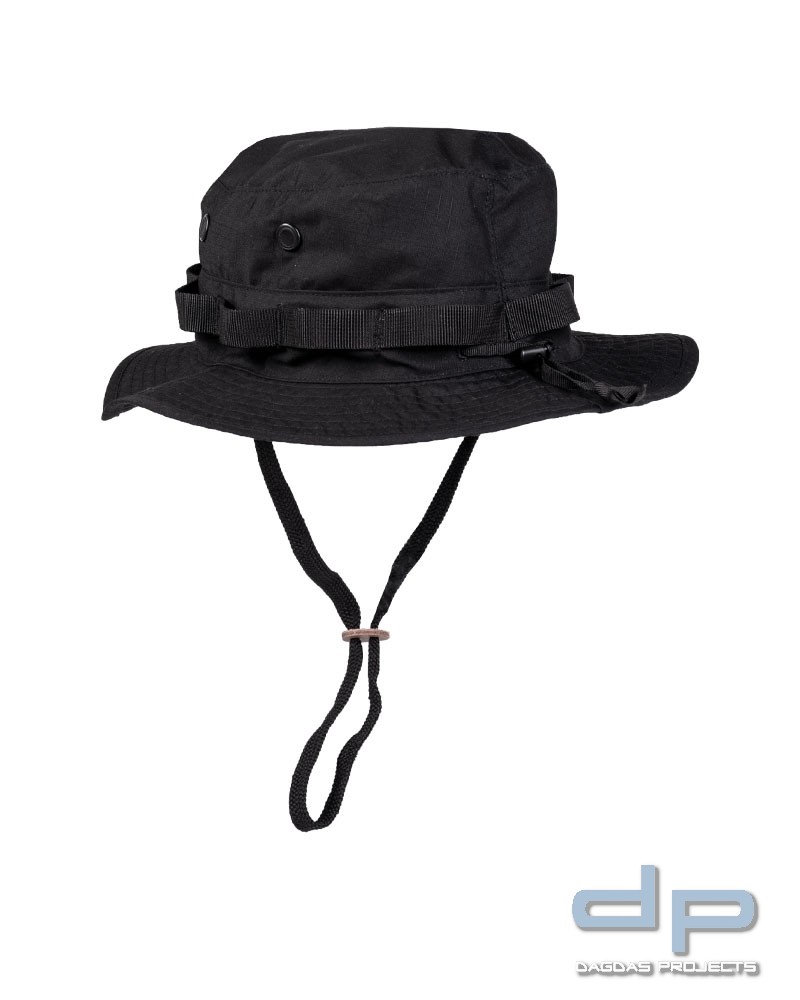 US GI DSCHUNGELHUT ′ONE SIZE′ SCHWARZ VPE 3