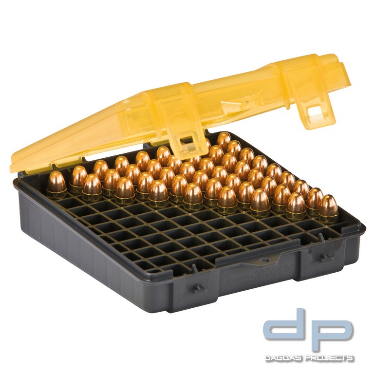 PLANO PATRONENBOX 100 KURZWAFFE 9MM