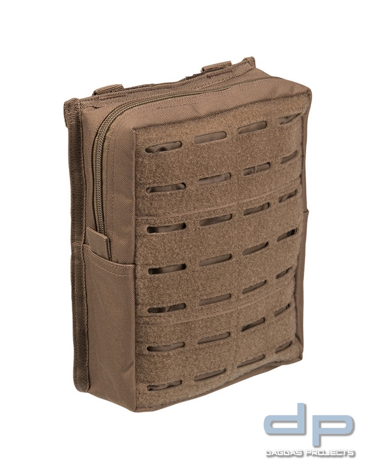 LASER CUT BELT POUCH LG DARK COYOTE VPE 5