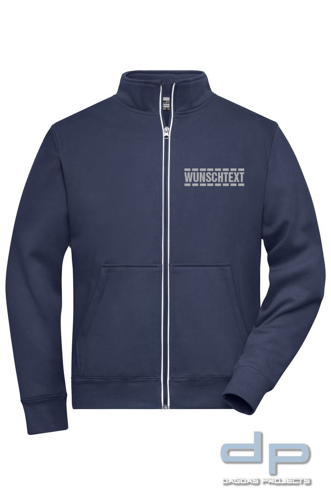 Funktionelle Herren Jacke dp S-Serie in verschiedenen Farben mit Wunschaufdruck umrandet