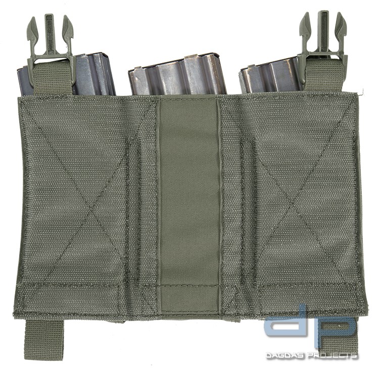 Warrior Removable Triple Elastic Mag Pouch
