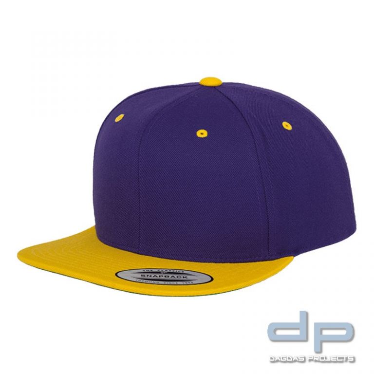 Classic Snapback 2-Tone Cap verschiedene Farben