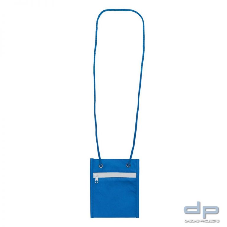 PP-Brustbeutel mit silber Reflektierendem Wunschtext in verschiedenen Farben