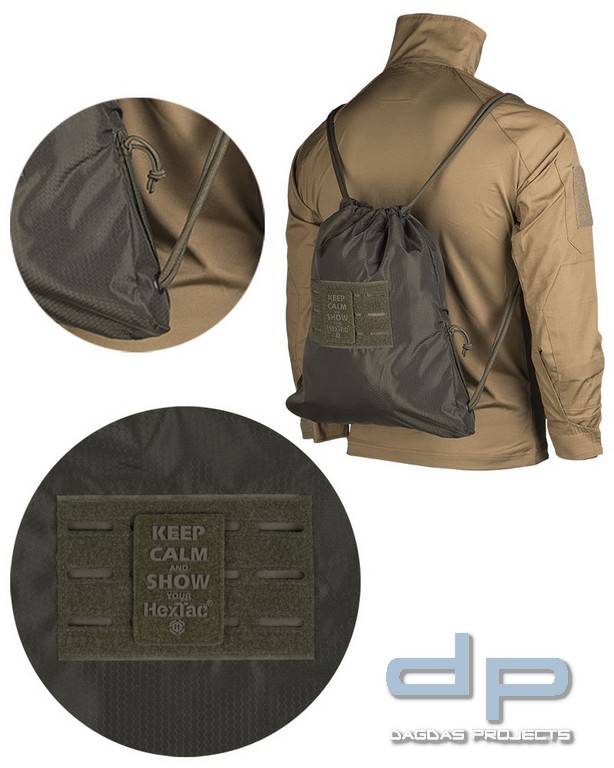 SPORTBEUTEL HEXTAC® OLIV VPE 5