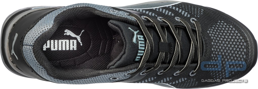Puma Sicherheitsschuh ELEVATE KNIT BLACK LOW S1P ESD HRO SRC