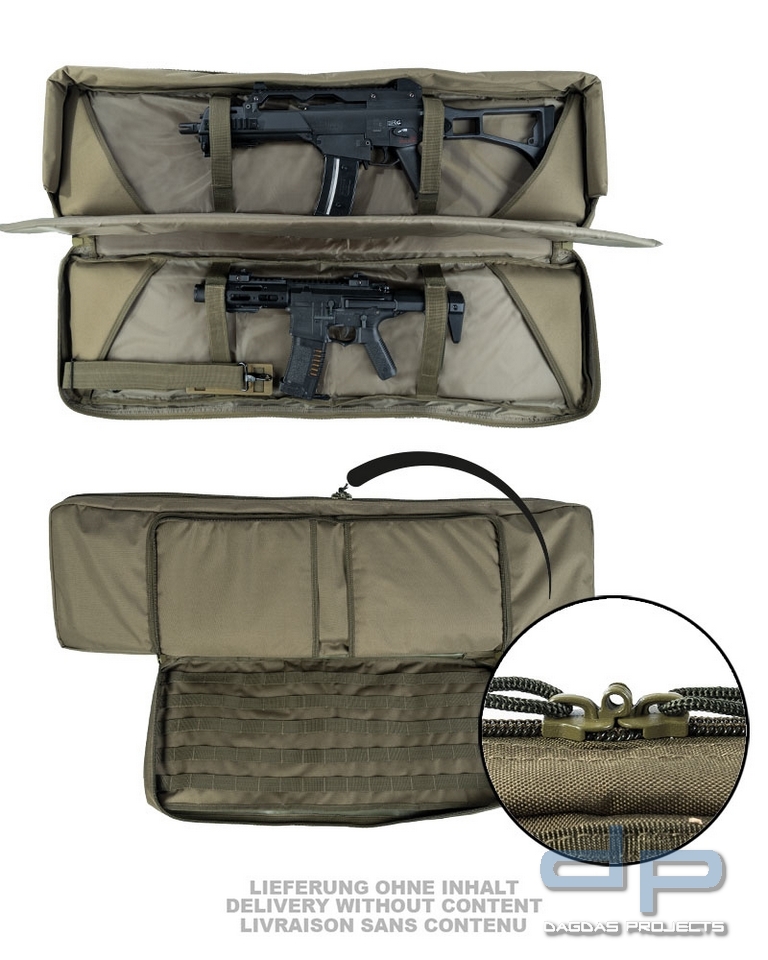 RIFLE CASE DOUBLE OLIV