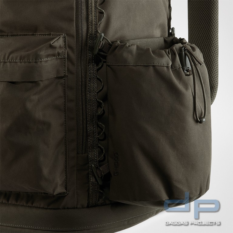 Fjällräven Singi Gear Holder in grau und dunkeloliv