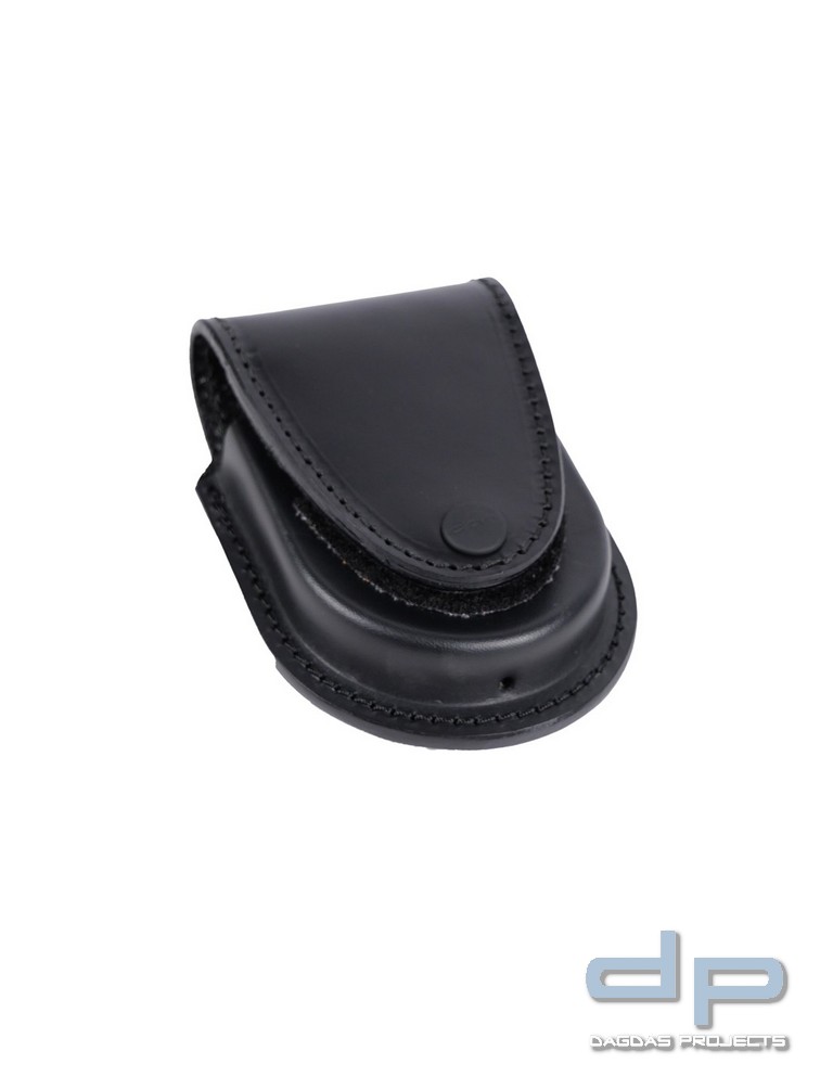COP® 8404 Gr. XL, geschl. Handfesseltasche, Druckknopfverschluss m. Klett, Leder