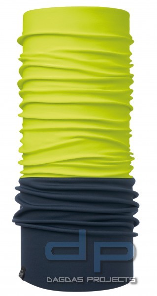 BUFF WINDPROOF TUBULAR SOLID YELLOW FLUOR MULTIFUNKTIONSTUCH