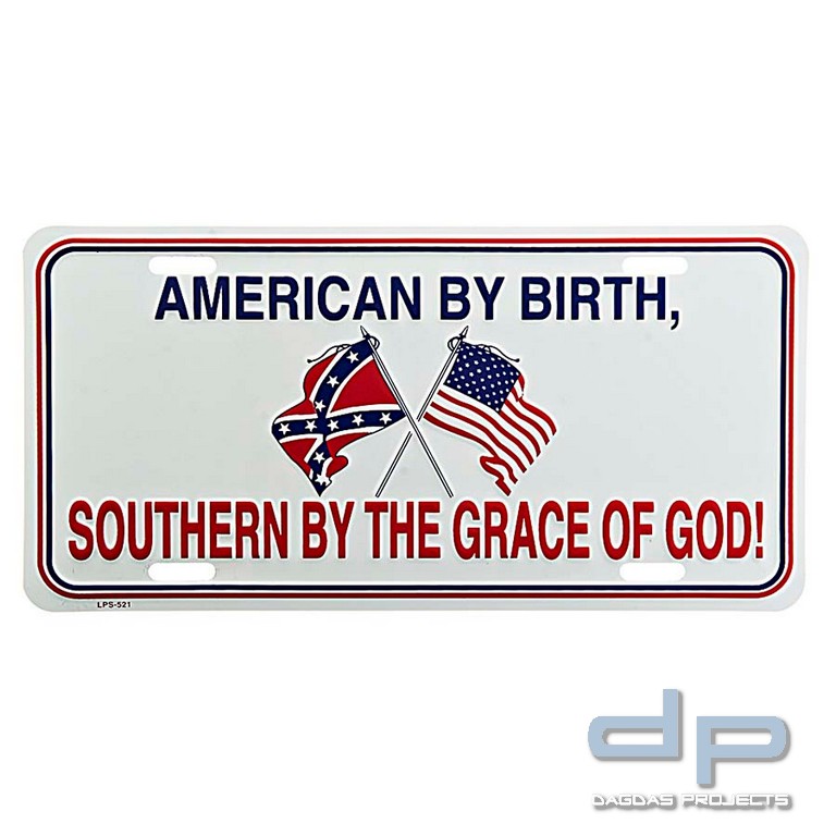 Nummernschild American By Bird