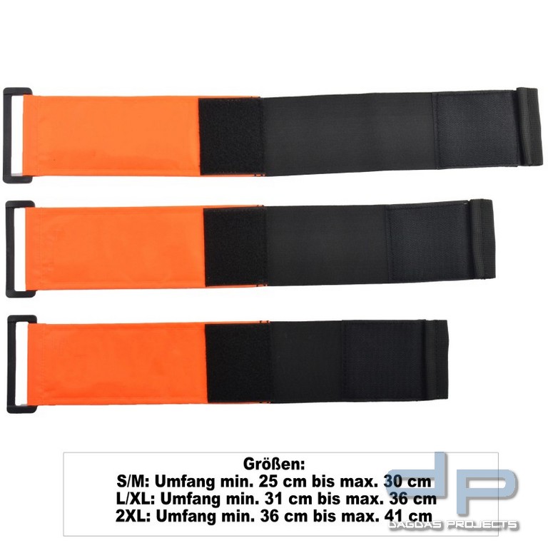 COP® Armbinde orange mit D-Ring