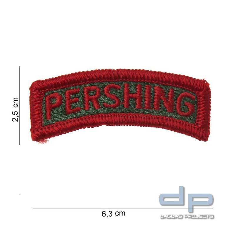 Emblem Stoff Pershing