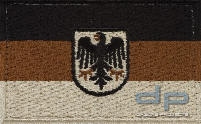 BW Hoheitsabzeichen Adler Sand mit Klettband Groß