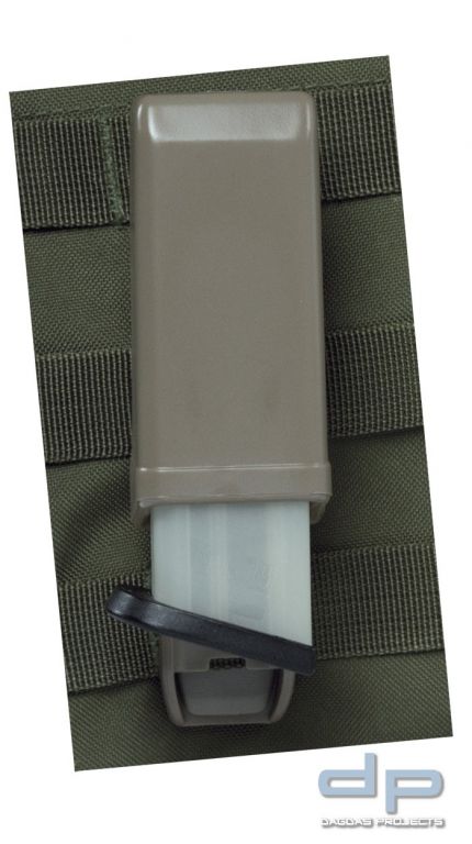 Warrior Polymer 9mm Pistol Mag Pouch Dark Earth