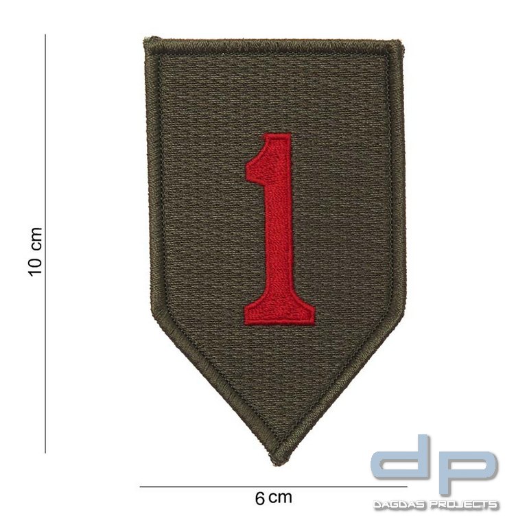 Emblem Stoff Red One