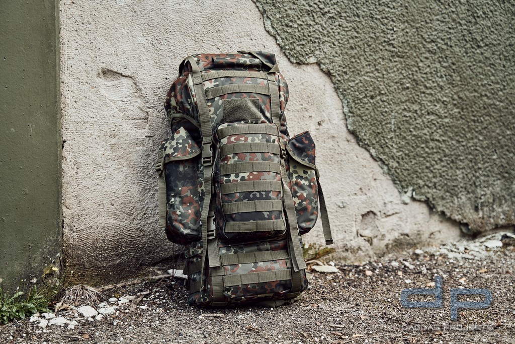Kampfrucksack in verschiedenen Farben