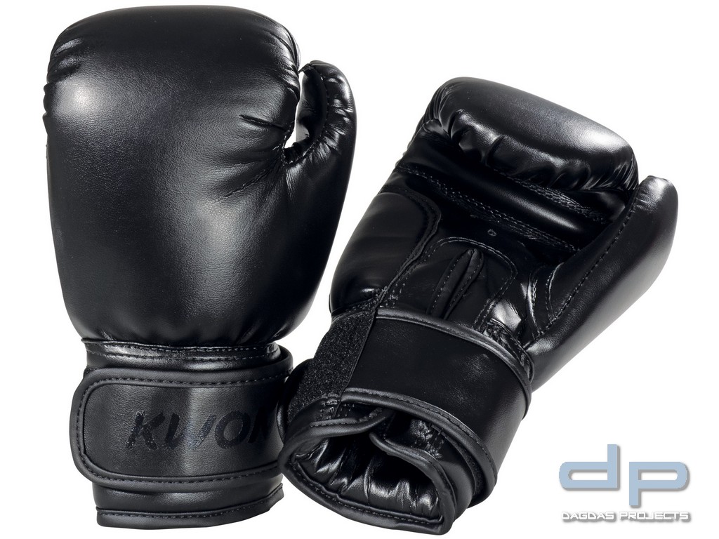 Kinder Boxhandschuhe KWON in Schwarz