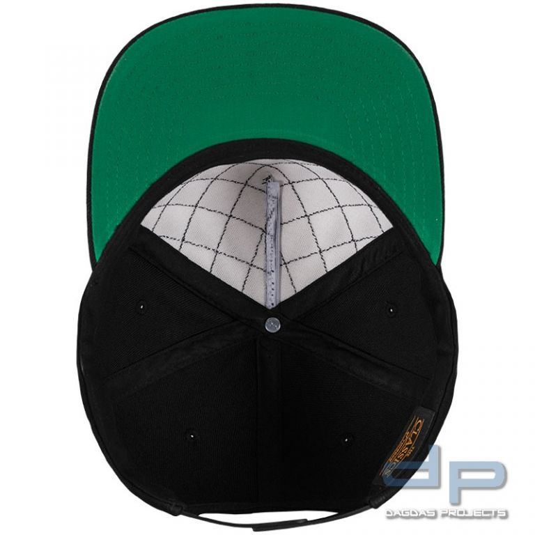 Diamond Quilted Snapback Cap