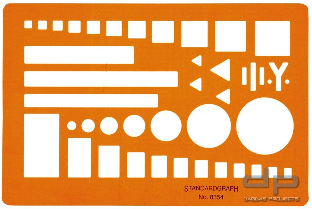 STANDARDGRAPH TRUPPENZEICHENSCHABLONE
