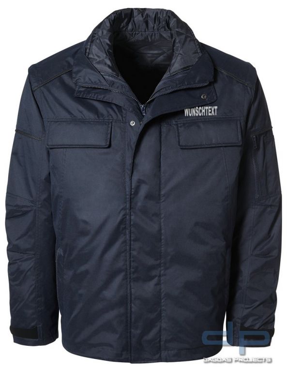 Behörden Blouson mit Aufdruck nach Wunsch in reflex silber