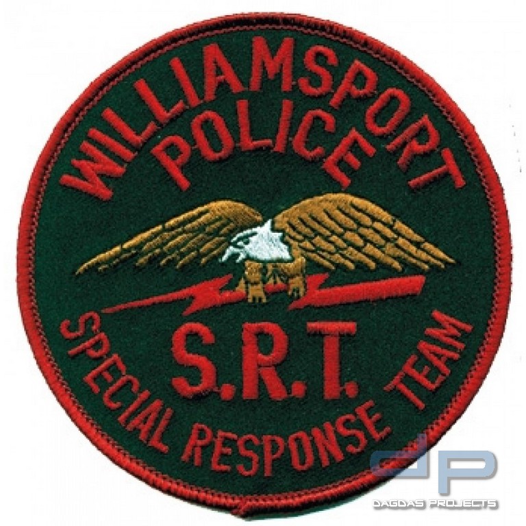 Stoffaufnäher - Williamsport Police - Special Response Team
