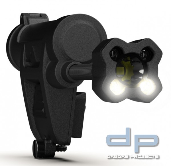 Princeton Tec Charge X IR Max (taktische Helmlampe IR/Rot/Weiß)