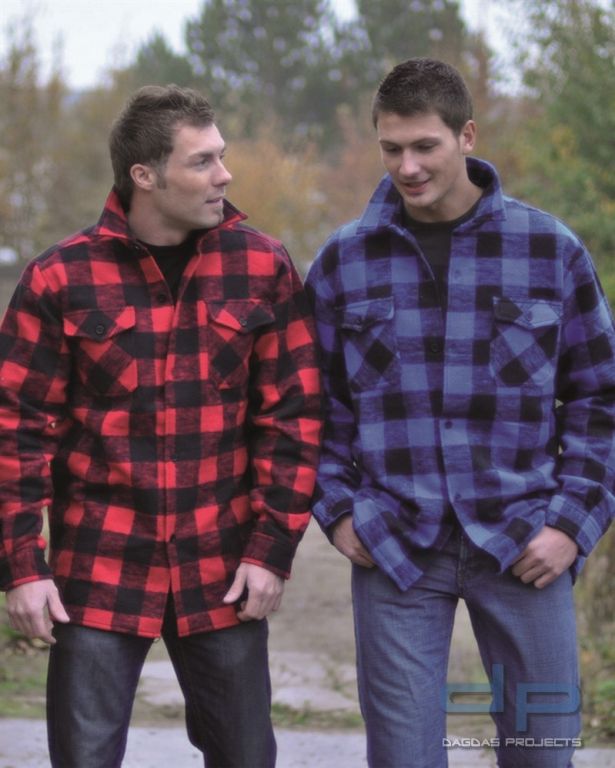 HOLZFÄLLERHEMD SCHWARZ/ROT VPE 2