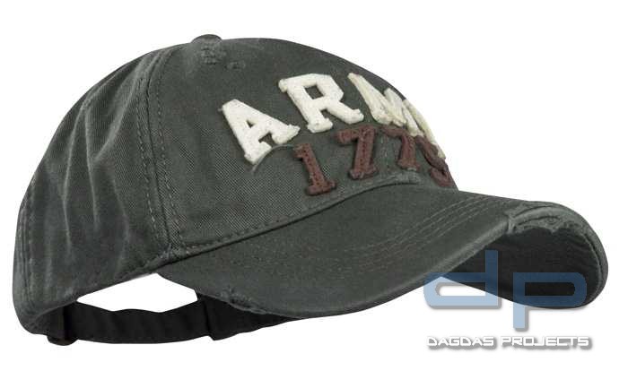 Baseball Cap Stone Washed Army 1775 verschiedene Farben
