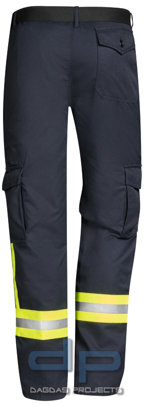 Bundhose Perception mit Knieverstärkung FR, 265 gr/m² dunkelblau