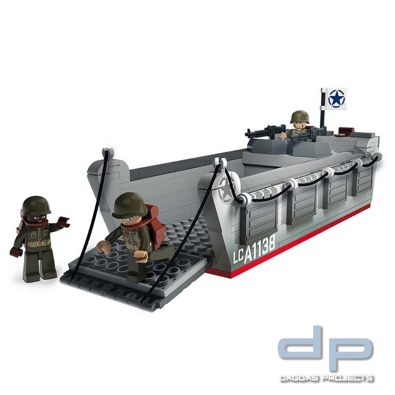 Sluban WWII Landing Craft Assault M38-70070