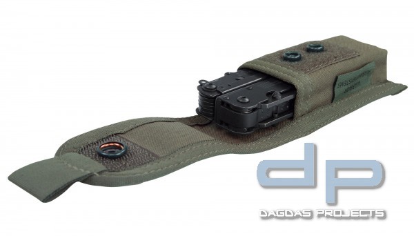 WARRIOR UTILITY MULTI TOOL POUCH, FARBE: DUNKELOLIV