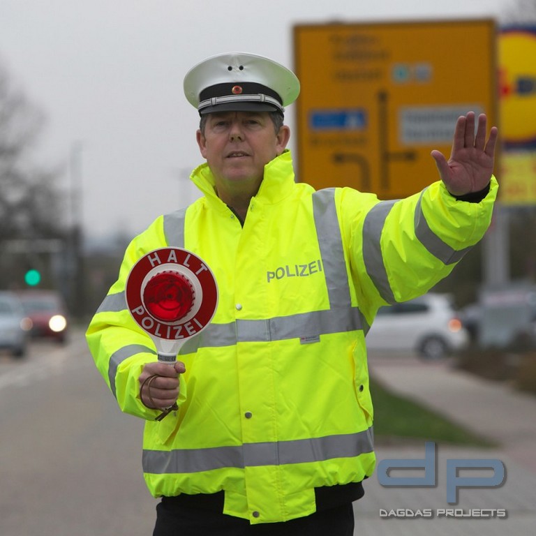 Polizei Schirmmütze Modell NRW in weiß
