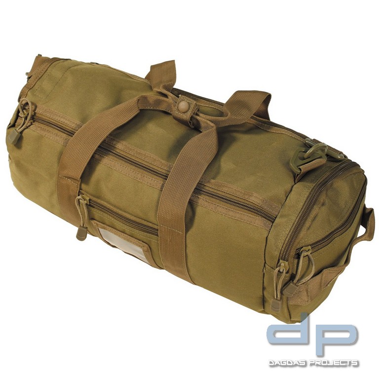 Einsatztasche, rund, "MOLLE", coyote tan