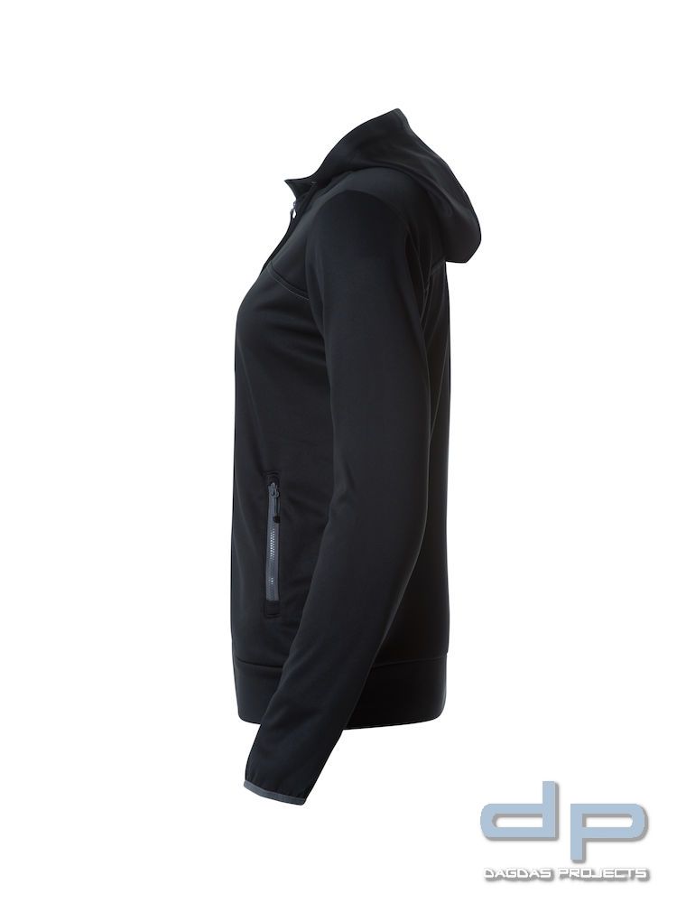 Sweatjacke Ottawa Ladies in verschiedenen Farben mit Aufdruck nach Wunsch in reflex Silber