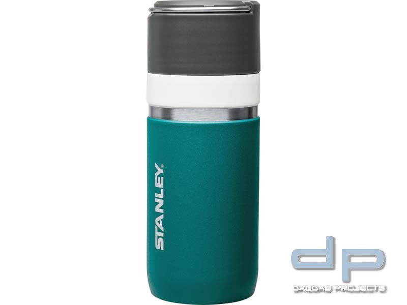 Stanley GO SERIES VACUUM BOTTLE,grün helle CERAMIVAC-Beschichtung, Verschluß mit Tragering