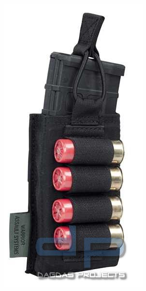 Warrior Single M4 &amp; Shoot Gun Mag Pouch Black
