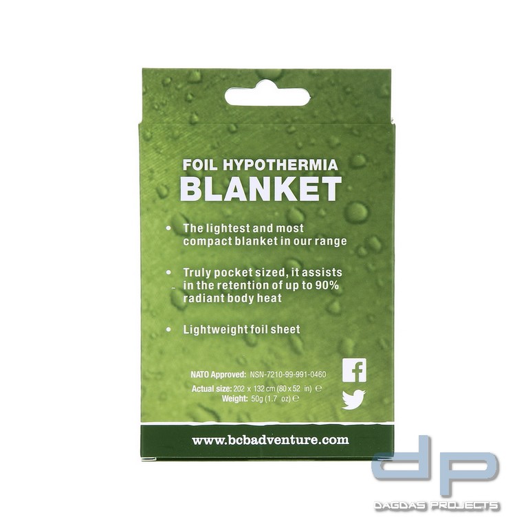 BCB Emergency blanket CL041